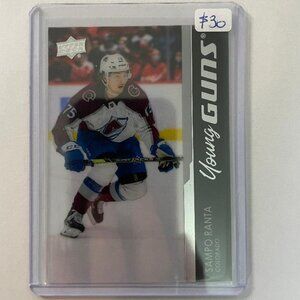 2021-22 Upper Deck Clear Cut Parallel #457 Sampo Ranta Colorado Avalanche